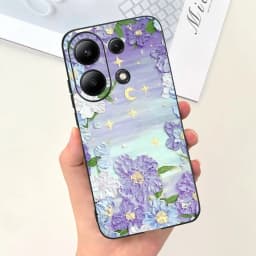 For Xiaomi Redmi Note 13 4G Case Redmi Note 13 Pro 4G Fashion Painted Candy Color Soft Silicon Cover For Redmi Note13 13Pro 4G
