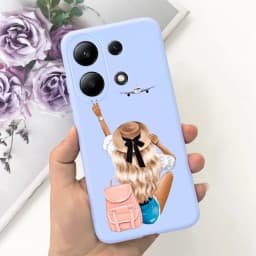 For Xiaomi Redmi Note 13 4G Case Redmi Note 13 Pro 4G Fashion Painted Candy Color Soft Silicon Cover For Redmi Note13 13Pro 4G