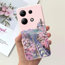 For Xiaomi Redmi Note 13 4G Case Redmi Note 13 Pro 4G Fashion Painted Candy Color Soft Silicon Cover For Redmi Note13 13Pro 4G