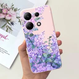 For Xiaomi Redmi Note 13 4G Case Redmi Note 13 Pro 4G Fashion Painted Candy Color Soft Silicon Cover For Redmi Note13 13Pro 4G