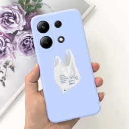 For Xiaomi Redmi Note 13 4G Case Redmi Note 13 Pro 4G Fashion Painted Candy Color Soft Silicon Cover For Redmi Note13 13Pro 4G