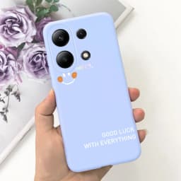 For Xiaomi Redmi Note 13 4G Case Redmi Note 13 Pro 4G Fashion Painted Candy Color Soft Silicon Cover For Redmi Note13 13Pro 4G