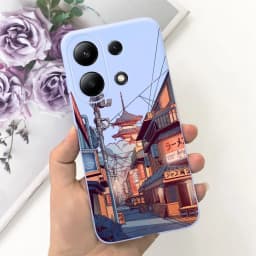 For Xiaomi Redmi Note 13 4G Case Redmi Note 13 Pro 4G Fashion Painted Candy Color Soft Silicon Cover For Redmi Note13 13Pro 4G