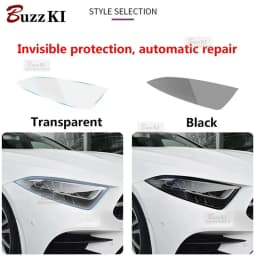 For Volkswagen Scirocco MK3 TDI R Line 2008-2017 Car Headlight Protective Film Front Light Transparent Smoked Black TPU Sticker