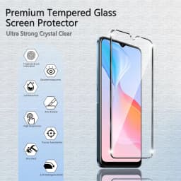 For VIVO Y21s Tempered Glass