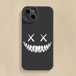 Cute Cartoon Smile Face Phone Case For Samsung Galaxy S26 S25 S24 S23 S22 Ultra Plus S21 FE A16 A33 A53 A34 A54 5G A35 A55 Cover