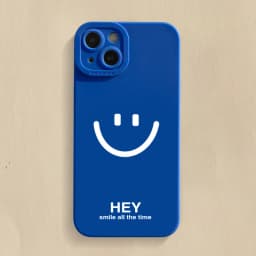 Cute Cartoon Smile Face Phone Case For Samsung Galaxy S26 S25 S24 S23 S22 Ultra Plus S21 FE A16 A33 A53 A34 A54 5G A35 A55 Cover