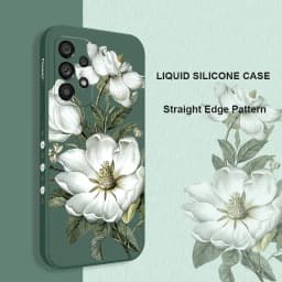 Wild Flowers Phone Case For Samsung For A54 A34 A24 A14 A15 A25 A35 A55 A73 A53 A33 A23 A13 A03 A04 A04S A72 A52 A32 A22 4G 5G