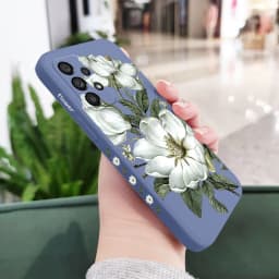 Wild Flowers Phone Case For Samsung For A54 A34 A24 A14 A15 A25 A35 A55 A73 A53 A33 A23 A13 A03 A04 A04S A72 A52 A32 A22 4G 5G