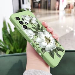 Wild Flowers Phone Case For Samsung For A54 A34 A24 A14 A15 A25 A35 A55 A73 A53 A33 A23 A13 A03 A04 A04S A72 A52 A32 A22 4G 5G