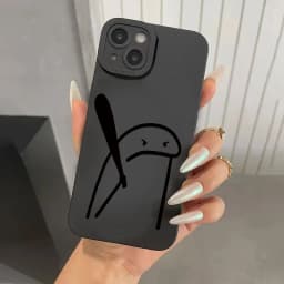 Cute Cartoon Matchman Silicone Phone Case For IPhone 16 15 14 13 Pro Max 12 Mini 11 pro XS XR X 7 8 Plus SE 2020 Case