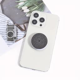 Flash Diamond Phone Push Pull Stand, Creative Colorful Phone, Integrated Folding Stand, Lazy Phone Back Adhesive Stand
