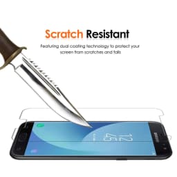 2/4Pcs HD Screen Protector For Samsung Galaxy J5 2015/2016/2017 9H Tempered Glass Film