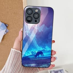 Tempered Glass Star Space Case For iPhone 11 16 15 Pro Max 13 14 12 XS X XR 7 8 Plus SE 2020 16promax Shockproof Funda Covers
