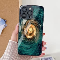 Tempered Glass Star Space Case For iPhone 11 16 15 Pro Max 13 14 12 XS X XR 7 8 Plus SE 2020 16promax Shockproof Funda Covers