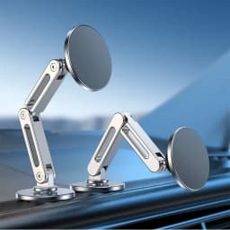 Magnetic Car Phone Holder Stand Magnet Car Mount Smartphone GPS Mobile Cell Support in Car Bracket for iPhone 15 Samsung Xiaomi