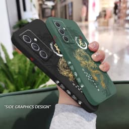 Flying Dragon Phone Case For Samsung A56 A55 A36 A35 A26 A25 A17 A16 A15 A07 A06 A05 A05S A54 A34 A24 A14 A04 A04S A04E 4G 5G