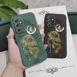 Flying Dragon Phone Case For Samsung A56 A55 A36 A35 A26 A25 A17 A16 A15 A07 A06 A05 A05S A54 A34 A24 A14 A04 A04S A04E 4G 5G
