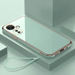 For Oppo Reno11 F Case OPPO Reno11F Phone Case oppo Reno 11F Case oppo CPH2603 Luxury Square Plating Shockproof Back Cover