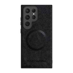 Magnetic Leather Case for Samsung Galaxy S25 S24 Ultra S20 S21 S23 S22 Note 20 Plus S25Ultra Car Wireless Charge Magsafe Cover