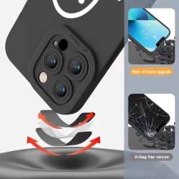 Finger People Pro Camera Phone Case For iPhone 18 17 16 15 14 Pro Max Plus 11 12 13 17E Air 16E Matte Soft Silicone Bumper Cover