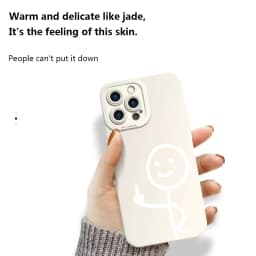 Finger People Pro Camera Phone Case For iPhone 18 17 16 15 14 Pro Max Plus 11 12 13 17E Air 16E Matte Soft Silicone Bumper Cover
