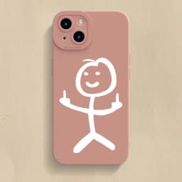 Finger People Pro Camera Phone Case For iPhone 18 17 16 15 14 Pro Max Plus 11 12 13 17E Air 16E Matte Soft Silicone Bumper Cover