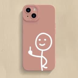 Finger People Pro Camera Phone Case For iPhone 18 17 16 15 14 Pro Max Plus 11 12 13 17E Air 16E Matte Soft Silicone Bumper Cover