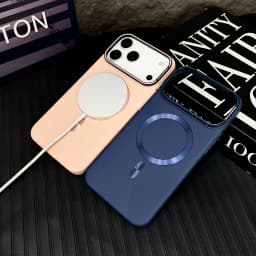 Luxury Solid Color Matte Magnetic Wireless Charge Case For Magsafe For iPhone 15 14 13 12 16 17 18 Pro Max Ultra Thin Hard Cover