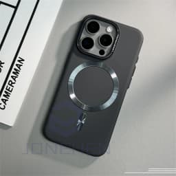 Luxury Solid Color Matte Magnetic Wireless Charge Case For Magsafe For iPhone 15 14 13 12 16 17 18 Pro Max Ultra Thin Hard Cover
