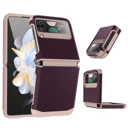 Luxury Silicone Soft Hinge Full Package Phone Case For Samsung Z Flip 3 4 Fold For Samsung Z Flip 5 6 Shockproof Protect Cover