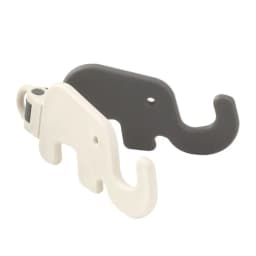 Mini Elephant Cute Cartoon Animal Lazy Desktop Mobile Phone Stand Base Foldable Storage Key Chain Design Easy To Carry