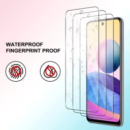 Screen Protector For POCO M3 Pro 5G Xiaomi, Tempered Glass HD Crystal 9H High Aluminum Anti Scratch Case Friendly