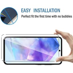 for Samsung A55 A56 S26 Tempered Glass Screen Protector Samsung Galaxy A55 A54 A14 A35 A34 A52 A52S A36 A15 A16 A25 S24 S25 S26