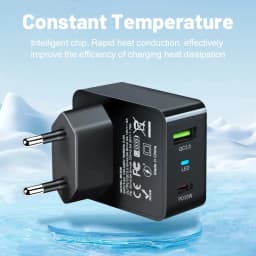 35W GaN USB Type C Charger Tablet Fast Charger QC3.0 PD3.0 Charge Adaper For Iphone 15 Xiaomi Poco F5 Laptop Charger