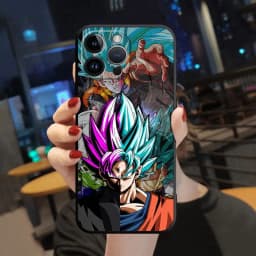 Case For Apple iPhone 13 14 15 11 12 Pro 7 XR X XS Max 8 Plus SE 2022 Phone Cover Shell Dragon Anime
