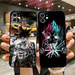 Case For Apple iPhone 13 14 15 11 12 Pro 7 XR X XS Max 8 Plus SE 2022 Phone Cover Shell Dragon Anime