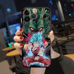 Case For Apple iPhone 13 14 15 11 12 Pro 7 XR X XS Max 8 Plus SE 2022 Phone Cover Shell Dragon Anime
