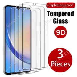 3Pcs Tempered Glass For Samsung Galaxy A04 A04e A04s A30 A24 A32 A34 A54 5G S10E S20 FE S21 S22 S23 Screen Protector Cover Film