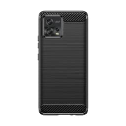 For Motorola Moto G22 G32 G42 G52 G62 G72 G82 Case Silicone Bumper Carbon Fiber TPU Slim Cover For Moto E22 E22i E22S E32 E32S