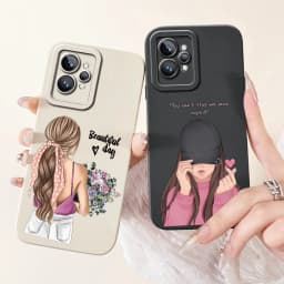 Love Heart Girly Phone Cover For Realme GT2 Pro Case Realme GT Neo2 GT2 GT Neo 3T Funda Soft Matte Silicone Lens Protection Capa