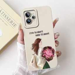 Love Heart Girly Phone Cover For Realme GT2 Pro Case Realme GT Neo2 GT2 GT Neo 3T Funda Soft Matte Silicone Lens Protection Capa