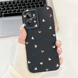 Love Heart Girly Phone Cover For Realme GT2 Pro Case Realme GT Neo2 GT2 GT Neo 3T Funda Soft Matte Silicone Lens Protection Capa
