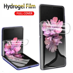3 in 1 Front Back Matte Frosted Soft Hydrogel Film For Samsung Galaxy Z Flip 3 4 5 6 W23 W24 W25 Flip 5G Clear Screen Protector