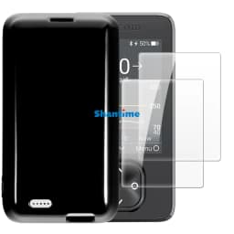 Soft Case + 2 Pack Tempered Glass Screen Protectors for Dexcom G7 Full-Body Protection