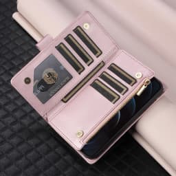 Crossbody Cards Solt Wallet Leather Zipper Bag Case For Samsung Galaxy S26 Ultra S25 S23 Plus A55 A15 A35 Book Lanyard Strap