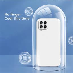 Funda Original Phone Case for Samsung A42 M42 5G Liquid Silicone Fundas Galaxy A42 M42 5G Camera Protective Back Cover Case