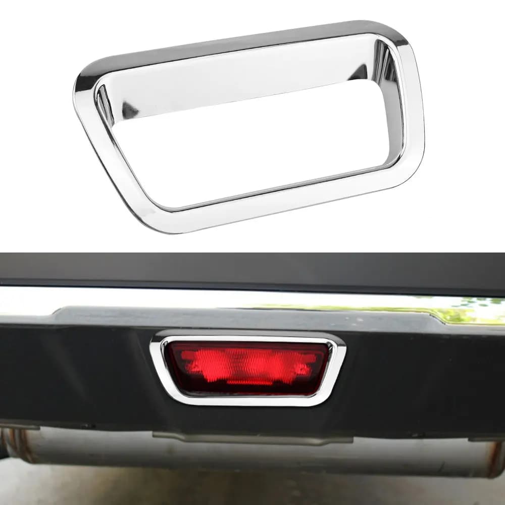 For Nissan Xtrail X-trail T32 Rogue 2014 - 2021 Rear Brake Lamp Light Cover Detector Frame Sticker ABS Chrome Trim Accessories