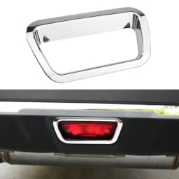 For Nissan Xtrail X-trail T32 Rogue 2014 - 2021 Rear Brake Lamp Light Cover Detector Frame Sticker ABS Chrome Trim Accessories