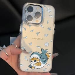New Cute M-mofusands Cat Phone Case For Google Pixel 10 9 8 7 8A 9A XL Pro 4G 5G Transparent Soft Silicone TPU Back Cover